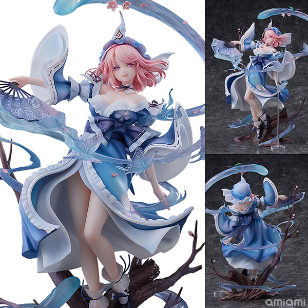 西行寺幽々子 天衣無縫の亡霊 Ver. 東方Project 【特典】1/7スケール 塗装済完成品フィギュア ソラレイン（Solarain） の画像