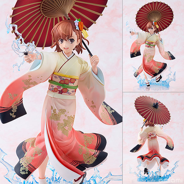 とある科学の超電磁砲T 御坂美琴 振袖ver. 1/7 完成品フィギュア[KADOKAWA]【送料無料】《０２月予約》