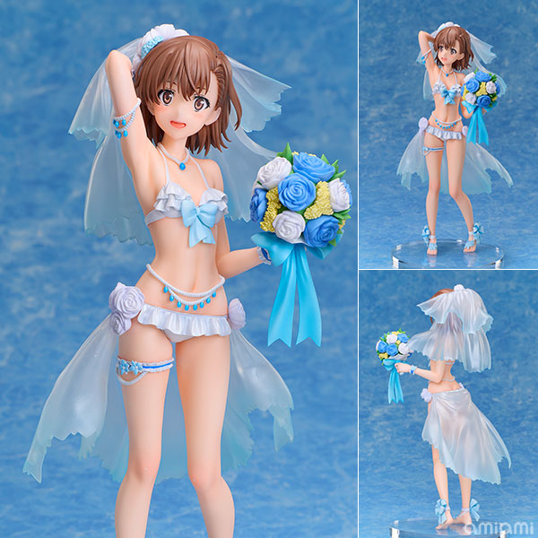 とある科学の超電磁砲T 御坂美琴 ウェディング水着Ver. 1/7 完成品フィギュア[A・DIMENSION]【送料無料】《０４月予約》