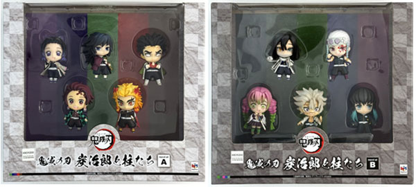 特典】鬼滅の刃 炭治郎と柱たち マスコットセットAB おまとめBOX 