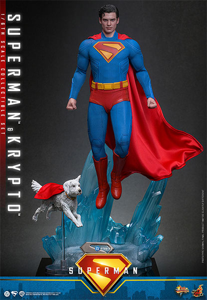 ムービー・マスターピース『スーパーマン(2025)』1/6 スーパーマン＆クリプト ※延期・前倒し可能性大[ホットトイズ]【同梱不可】【送料無料】《１２月仮予約》