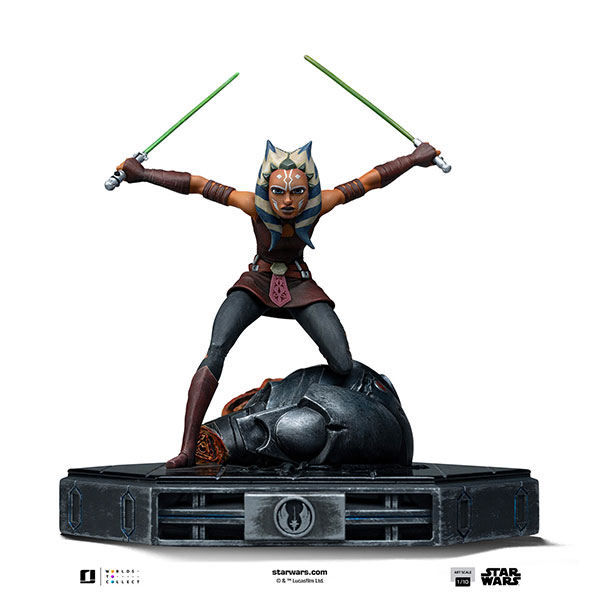 『スター・ウォーズ』スタチュー 1/10 アソーカ・タノ[アニメ『クローン・ウォーズ』][アイアン・スタジオ]【同梱不可】【送料無料】《１０月仮予約》