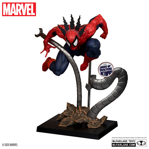 スパイダーマン フィギュア マーベル マーヴル マーヴェル マーブル コミックス マーベル・コミック』1/10スケール「シーン・フィギュア」#006