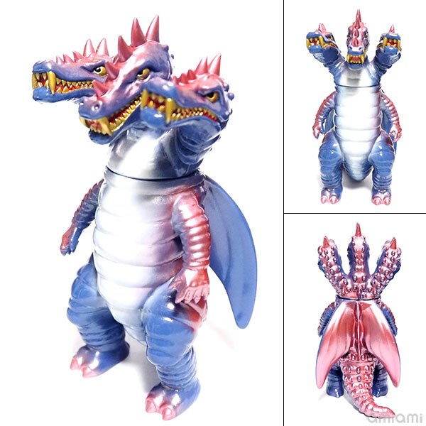 三つ首竜ミドルサイズ 当時カラーオマージュVer 完成品