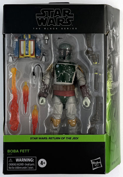 【中古】(本体A/箱B)スター・ウォーズ BLACKシリーズ 6インチ・アクションフィギュア ボバ・フェット [映画『エピソード6/ジェダイの帰還』][ハズブロ]《発売済・在庫品》