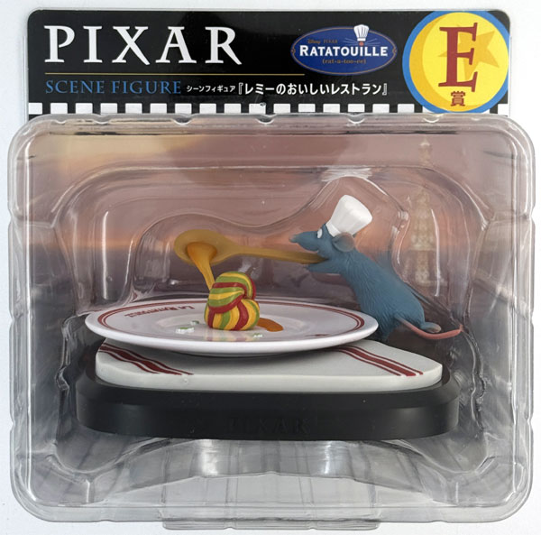 【中古】Happyくじ PIXAR 2025 E賞 シーンフィギュア『レミーのおいしいレストラン』 (プライズ)[サニーサイドアップ]
