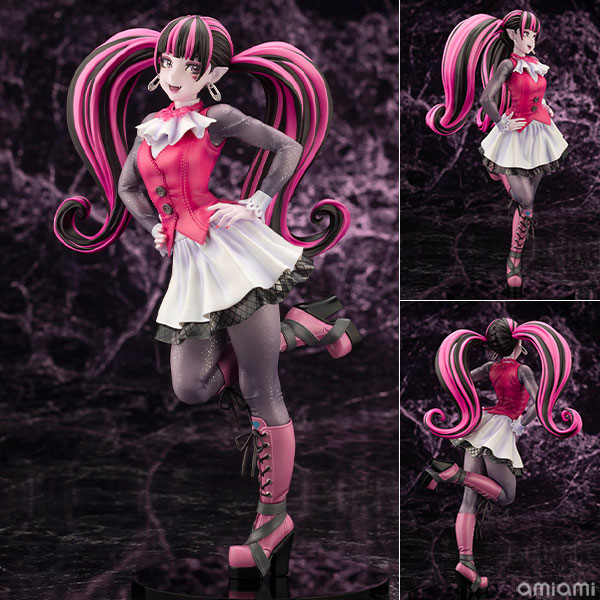 美少女 ドラキュローラ Illustrated by 山下しゅんや MONSTER HIGH 1/7スケール 塗装済完成品フィギュア コトブキヤ(KOTOBUKIYA) の画像