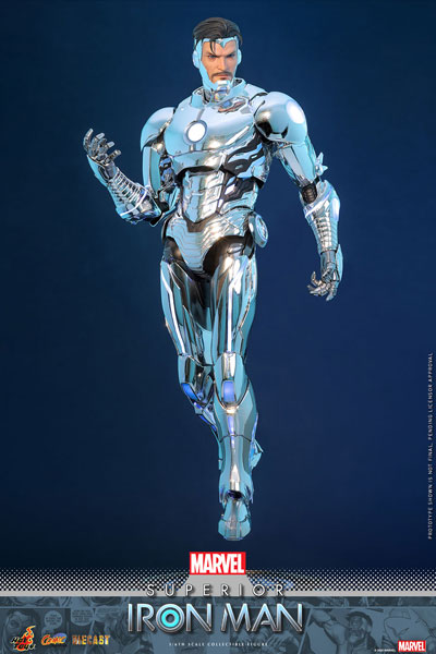 コミック・マスターピース DIECAST マーベル・コミック スーペリア・アイアンマン 延期・前倒可能性大[ホットトイズ]【同梱不可】【送料無料】《１０月仮予約》