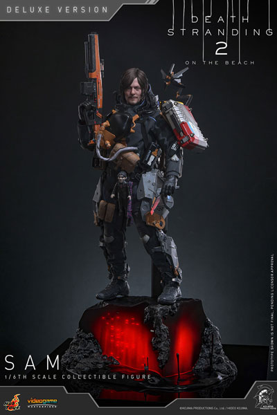 ビデオゲームマスターピース DEATH STRANDING 2：ON THE BEACH サム デラックス版 延期前倒可能性大[ホットトイズ] 同梱不可