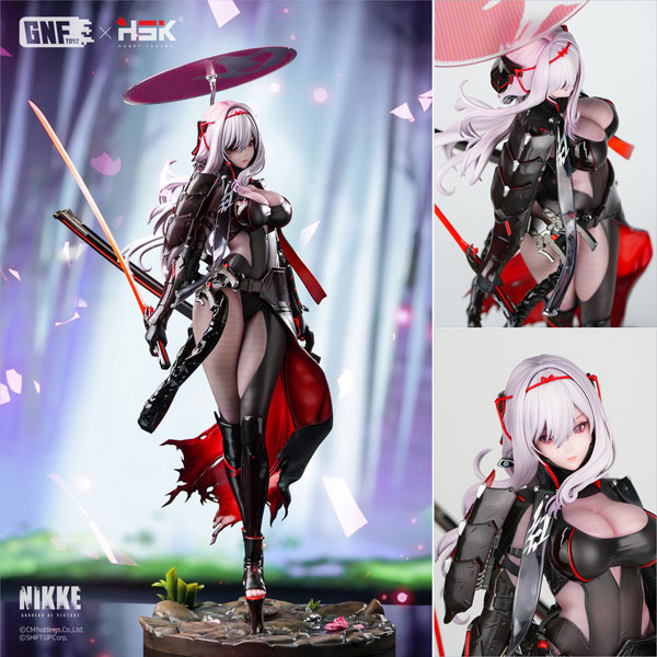 勝利の女神 NIKKE 紅蓮:ブラックシャドウ ファンミーティング 3点セット 勝利の女神：NIKKE 紅蓮：ブラックシャドウ 1/4 完成品