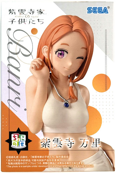 【中古】(本体A/箱B)TVアニメ「紫雲寺家の子供たち」 ちょこのせ プレミアムフィギュア “紫雲寺万里” (プライズ)[セガ]《発売済・在庫品》