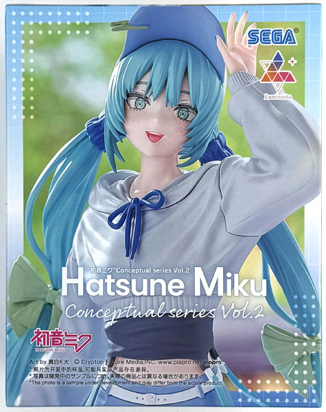 【中古】(本体A/箱B)初音ミクシリーズ Luminasta “初音ミク”Conceptual series Vol.2 (プライズ)[セガ]《発売済・在庫品》