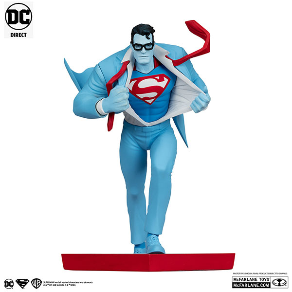『DC』DCダイレクト「スーパーマン：レッド＆ブルー」スーパーマン by クレイトン・ヘンリー[コミック/Superman Red ＆ Blue #1][]