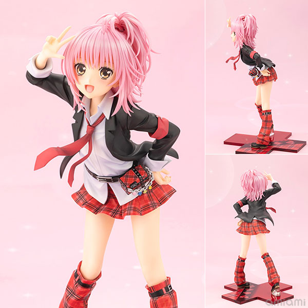 日奈森あむ 制服ver. しゅごキャラ！ 1/7スケール 塗装済完成品フィギュア コトブキヤ(KOTOBUKIYA) の画像