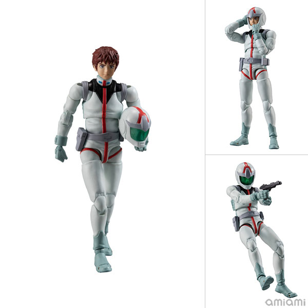 G.M.G. COLLECTION 09 機動戦士ガンダム 地球連邦軍 アムロ・レイ ノーマルスーツVer. 可動フィギュア[メガハウス]