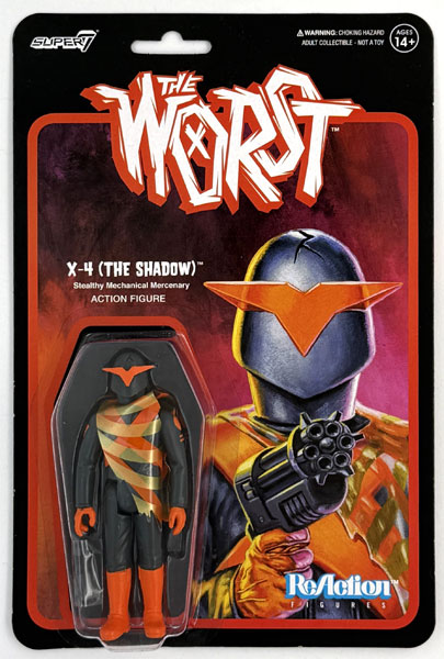【中古】(本体A/箱B)リ・アクション/ ザ・ワースト： X-4(The Shadow)[スーパー7]《発売済・在庫品》