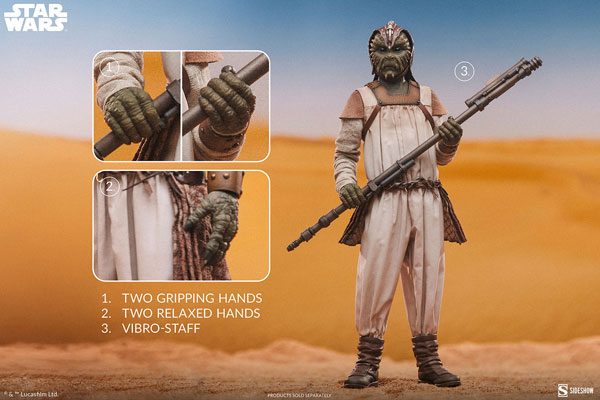 スター・ウォーズ』1/6スケールフィギュア スカム＆ヴィラニー
