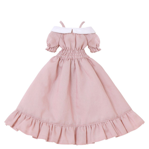 1/6 Q’z オフショルダーフレアワンピース モーヴピンク (ドール用) 1/6 Q’z オフショルダーフレアワンピース モーヴピンク (ドール用)