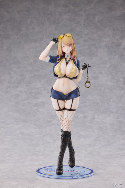 ギャル婦警さん 小鳥遊アリサ 豪華版 Illustrated by レンゲ 【特典】1/6スケール 塗装済完成品フィギュア はなびー（Hanabee） の画像