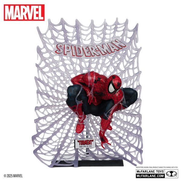 マーベルコミック 1/6 シーン・フィギュア スパイダーマン(トッド・マクファーレン/Spider-Man Vol.1 #1)[マクファーレントイズ]【同梱不可】《０９月仮予約》