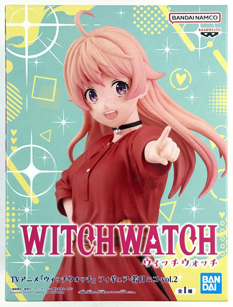 【中古】(本体A/箱B)TVアニメ『ウィッチウォッチ』 フィギュア-若月ニコ-vol.2 (プライズ)[BANDAI SPIRITS]《発売済・在庫品》