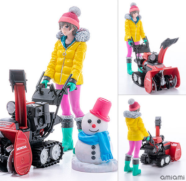 PLAMAX MF-62 minimum factory みのり with ホンダ小型除雪機 HSS1170n(JX) 1/20 プラモデル（再販）[マックスファクトリー]【送料無料】《０３月予約》