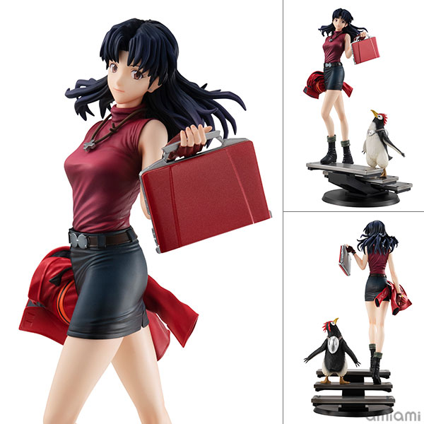 【限定販売】GALSシリーズ ヱヴァンゲリヲン新劇場版 葛城ミサト＆ペンペン 完成品フィギュア（再販）[メガハウス]《０２月予約》