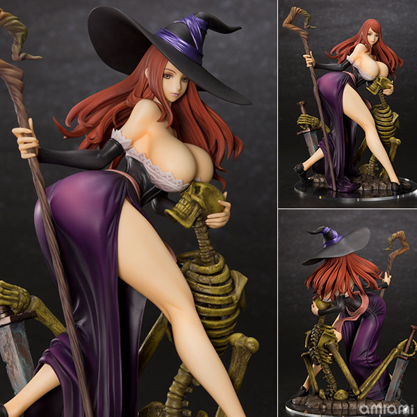 ソーサレス ドラゴンズクラウン 再販 1/7スケール 塗装済完成品フィギュア オーキッドシード(Orchidseed) の画像