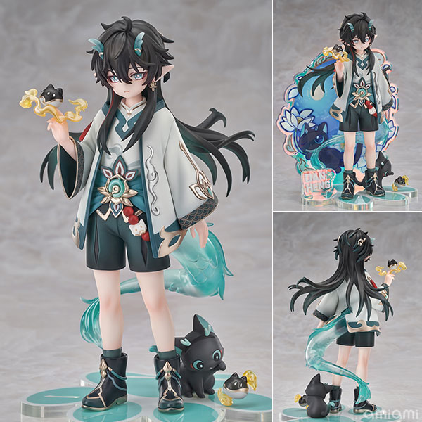 【特典】RISE UP+ 崩壊：スターレイル ちびねこシリーズ フィギュア 丹恒・飲月 Ver. 完成品フィギュア[RIBOSE]《０３月予約》