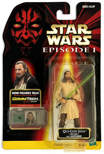 スター・ウォーズ エピソード1 コムテックフィギュア クワイ=ガン・ジン