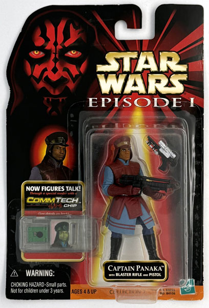 スター・ウォーズ エピソード1 コムテックベーシックフィギュア パナカ隊長