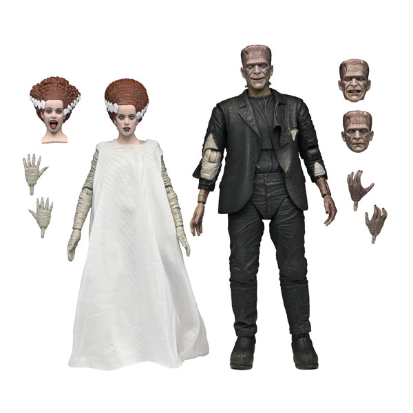 【NECA】新品 正規品 フランケンシュタインの花嫁 90周年 2PK 限定版 ユニバーサルモンスター/ フランケンシュタインの花嫁 90th