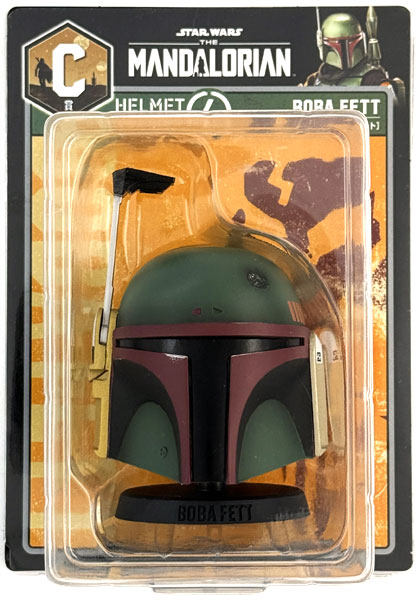 【中古】(本体B+/箱B)happyくじ STAR WARS『マンダロリアン』 C賞 ヘルメットフィギュア ボバ・フェット (プライズ)[サニーサイドアップ]《発売済・在庫品》
