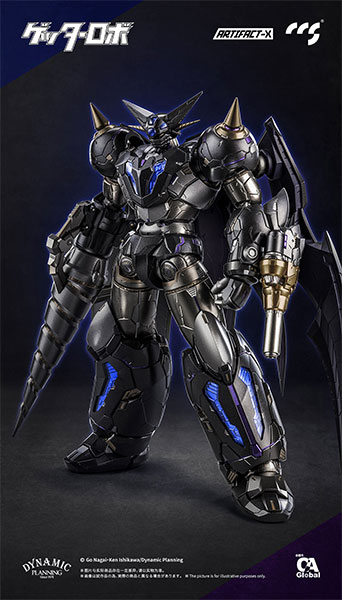 C＆A Global Ltd. × CCSTOYS ARTIFACT-Xシリーズ ブラックゲッター 合金可動フィギュア[CCSTOYS]【送料無料】《１２月仮予約》