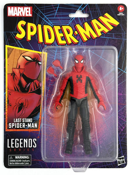 【中古】(本体B/箱B)『マーベル』「マーベル・レジェンドCLASSIC」6インチ スパイダーマンシリーズ ラストスタンド・スパイダーマン[コミック][ハズブロ]《発売済・在庫品》