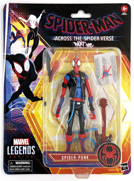 【中古】(本体B/箱B)マーベル・レジェンド アクションフィギュア スパイダー・パンク[アクロス・ザ・スパイダーバース][ハズブロ]《発売済・在庫品》