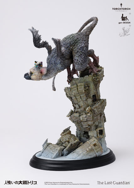 【前入金 銀行振込のみ】TORCH TORCH + genDESIGN + 植田明志/ 人喰いの大鷲トリコ アートスタチュー