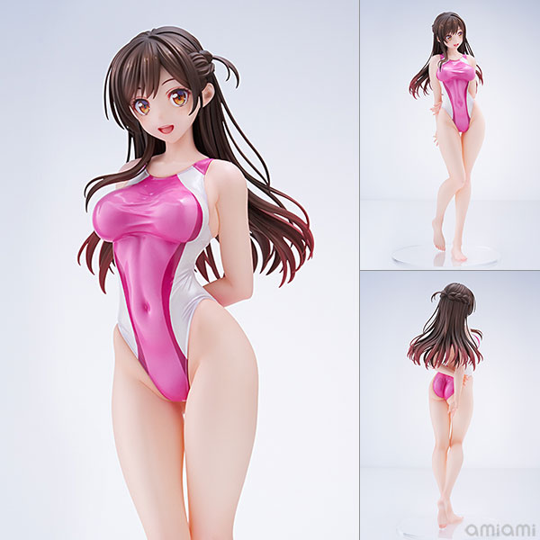 彼女、お借りします 水原千鶴 競泳水着Ver. 1/7 完成品フィギュア