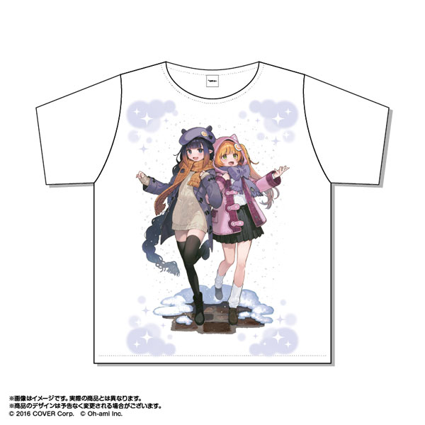 【限定販売】一伊那尓栖×AmiAmi 一伊那尓栖＆あみこちゃん 描き下ろしフルグラフィックTシャツ[あみあみ]《０９月予約》