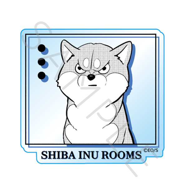 シバつき物件』3wayアクリルバッジ デザインE[シンク