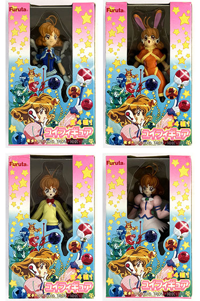 【中古】(本体A/箱B)コレクターユイ ユイフィギュア 全4種セット[フルタ製菓]《発売済・在庫品》