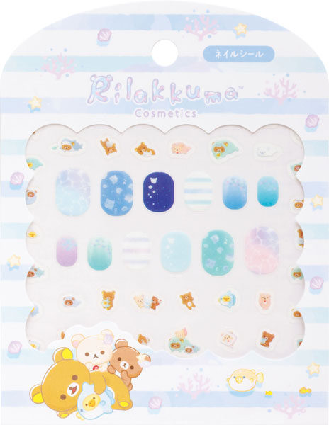 SE67603 リラックマ ネイルシール[サンエックス]《発売済・在庫品》