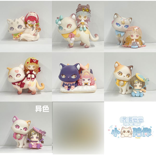 Cat Moni あなたのそばにシリーズ トレーディングフィギュア 6個入り