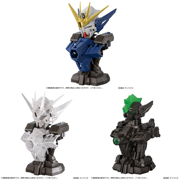 【中古】機動戦士ガンダム MSメカニカルバスト08 ウイングガンダムゼロ EW 全3種セット[バンダイ]