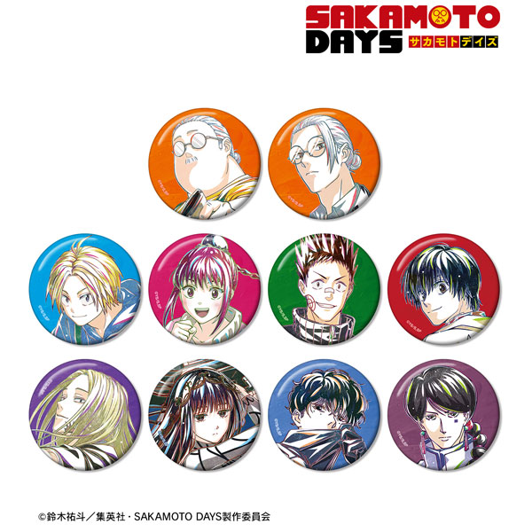 TVアニメ『SAKAMOTO DAYS』 トレーディング Ani-Art 缶バッジ 10