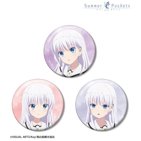 summer pockets サマポケ 鳴瀬しろは 缶バッジ アトレ Summer Pockets RB 鳴瀬 しろは(2024ver.) 特大缶バッジ – VA