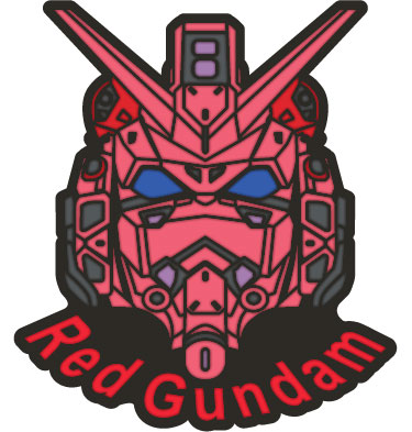 機動戦士Gundam GQuuuuuuX ピンズ 赤いガンダム[ムービック]
