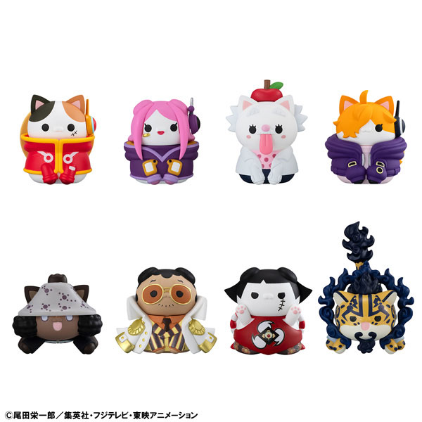 MEGA CAT PROJECT ワンピース ニャンピースニャーン！ エッグヘッド編 8個入りBOX[メガハウス]
