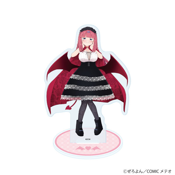 レア　ざこ先生 ポップアップ限定　BIGアクリルスタンド　缶バッジ　渡良瀬桃樺 アクリルスタンド「ざーこざこざこざこ先生」03/渡良瀬桃樺 悪魔