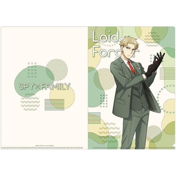 SPY×FAMILY クリアファイル ロイド・フォージャー Season 3キャラクタービジュアル[ムービック]《発売済・在庫品》